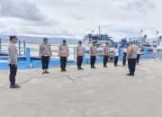 Kasi Propam Polres Simalungun Cek Pos Terpadu Pelabuhan Tiga Ras, Pastikan Kesiapan Personil dan Sarana Jelang Nataru
