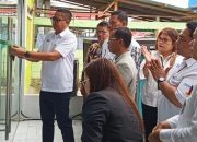 Suasana Nataru, BRI Unit Parsoburan cabang Balige Kantor Baru