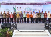 Wali Kota Wesly Silalahi SH MKn bersama Gubernur Sumatera Utara dan para kepala daerah menghadiri Pembukaan Pekan Inovasi Investasi Sumatera Utara PIISU