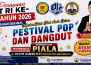Anggota DPRD Labuhanbatu Mulatua Pasaribu Semarakkan HUT RI Ke-81 Lewat Festival Pop Dan Dangdut