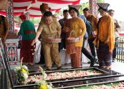 Wali Kota Pematangsiantar Wesly Silalahi SH MKn menghadiri Peresmian Renovasi Makam Tokoh Simalungun dr. Djasamen Saragih Sumbayak