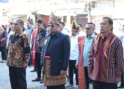 Upacara HUT RI ke-81,BRI Cabang Balige Kenakan Pakaian Adat dengan Semangat Nasionalisme
