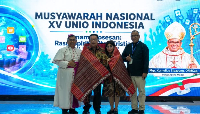 Wali Kota Pematangsiantar Wesly Silalahi SH MKn membuka Musyawarah Nasional XV UNIO Indonesia